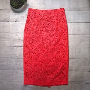 A.L.C Floral Holiday Lace Skirt